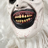 TERRIFIER 3 Horror Clown Mask with Wig Halloween Masquerade Fancy Dress Up Party Cosplay Prop