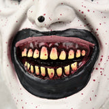 TERRIFIER 3 Horror Clown Mask with Wig Halloween Masquerade Fancy Dress Up Party Cosplay Prop