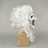 TERRIFIER 3 Horror Clown Mask with Wig Halloween Masquerade Fancy Dress Up Party Cosplay Prop