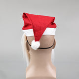 Santa Claus Mask Breathable Half Face Mask Halloween Christmas Masquerade Fancy Party Cosplay Prop