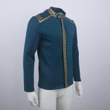 Star Trek: Strange New Worlds Uniform Cosplay Startfleet Top Shirts Zipper Coat Halloween Costume for Adult
