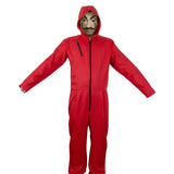 BFJFY Halloween Men's Cosplay Money Heist Salvador Dali Jumpsuit - BFJ Cosmart