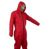 BFJFY Halloween Men's Cosplay Money Heist Salvador Dali Jumpsuit - BFJ Cosmart