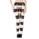 BFJFY Women Chic Pumpkin Digital Print Leggings Halloween Costume - BFJ Cosmart