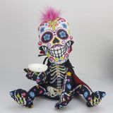 BFJFY Electric Plush Skull Ghost Doll Toy Halloween Ornaments Gifts - BFJ Cosmart