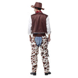 BFJFY Halloween Western Cow Boy Cosplay Costume For Men Kids - BFJ Cosmart