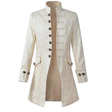 BFJFY Men's Gothic Steampunk Victorian Coat Halloween Costume - BFJ Cosmart