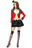 BFJFY Adults Women Females Magician Outfit Costume Uniform Halloween Cosplay - BFJ Cosmart