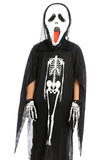 BFJFY Halloween Boy Cosplay Costume Kids Horror Skull Jumpsuit With Mask - BFJ Cosmart