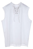 BFJFY Men Sleeveless Drawstring Pullover T-shirts Tank Top Vest Halloween Costume - BFJ Cosmart
