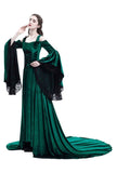 BFJFY Medieval Lacy Dress For Holloween Cosplay Party Women Costume Rode - BFJ Cosmart