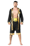 BFJFY Men's Boxing Boxer Costume Robe Halloween Carnival Party Cosplay - BFJ Cosmart