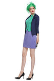BFJFY Women Halloween Devil Clown Teacher Cosplay Uniform - BFJ Cosmart