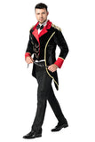 BFJFY Adults Mens Magician Suit Outfit Halloween Cosplay Costume - BFJ Cosmart