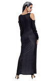 BFJFY Halloween Women Flower Skull Skeleton Scary Cosplay Long Dress - BFJ Cosmart