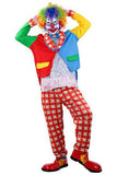 BFJFY Halloween Men’s Clown Costume Magician Role Play Costume - BFJ Cosmart