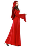 BFJFY Women Red Vampire Witch Dress Halloween Cosplay Costume - BFJ Cosmart