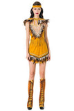 BFJFY Women's Native American Costume Sexy Indian Fancy Dress Outfit - BFJ Cosmart