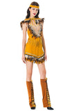 BFJFY Women's Native American Costume Sexy Indian Fancy Dress Outfit - BFJ Cosmart