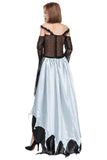 BFJFY Women Halloween Witch Cosplay Costume Long Skirt Shoulder - BFJ Cosmart