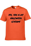 BFJFY Men's Halloween Costume Special Words Printed T-shirt - BFJ Cosmart