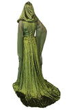 BFJFY Women's Medieval Hooded Cloak Halloween Withch Cosplay Dress - BFJ Cosmart