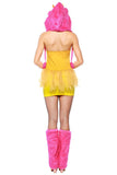 BFJFY Halloween Women Spotted Animal Cosplay Bodysuit With Furry Tail - BFJ Cosmart