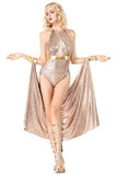 BFJFY Halloween Women's Greek Goddess Cosplay Costume Sexy Sequined Jumpsuit - BFJ Cosmart