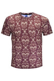 BFJFY Men's Halloween Skull Pattern Skeleton Printed T-shirt - BFJ Cosmart