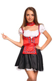 BFJFY Women Sexy Bar Maid Beer Girl Oktoberfest Festival Halloween Costume - BFJ Cosmart