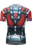 BFJFY Men‘s Superheros Ant-man Crewneck Workouts Running T-shirt - BFJ Cosmart