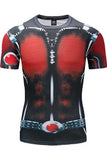 BFJFY Men‘s Superheros Ant-man Crewneck Workouts Running T-shirt - BFJ Cosmart