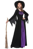 BFJFY Women's Purple Witch Costume Dress Halloween Cosplay - BFJ Cosmart