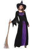 BFJFY Women's Purple Witch Costume Dress Halloween Cosplay - BFJ Cosmart