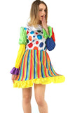 BFJFY Halloween Women's Gilrs Funny Clown Cosplay Circus Costume Outfit - BFJ Cosmart