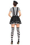 BFJFY Halloween Women's French Burlesque Actors Clown Costumes - BFJ Cosmart