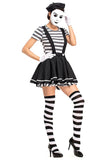 BFJFY Halloween Women's French Burlesque Actors Clown Costumes - BFJ Cosmart