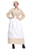 BFJFY Women's Maternal Grandmother Costume Deluxe Halloween Wolf Granny Cosplay Outfit - BFJ Cosmart