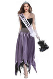 BFJFY Halloween Women Ghost Bride Hell Godess Beaty Queen Cosplay Dress - BFJ Cosmart