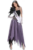 BFJFY Halloween Women Ghost Bride Hell Godess Beaty Queen Cosplay Dress - BFJ Cosmart