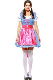 BFJFY Women Halloween Oktoberfest Maid Costume Beer Festival Costume - BFJ Cosmart