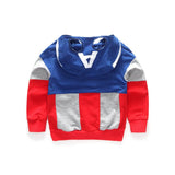 BFJFY Boys Halloween Costume Superhero Captain America Cospay Outfit - BFJ Cosmart