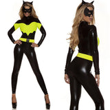 BFJFY Women's Superhero Cosplay Lady Batman Costume Jumpsuit - BFJ Cosmart