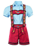 BFJFY Women's Bavarian Bar Maid Cosplay German Oktoberfest Lederhosen Costume - BFJ Cosmart