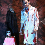 BFJFY Men's Halloween Horror Bloody Doctor Cosplay Costume With Stethoscope - BFJ Cosmart