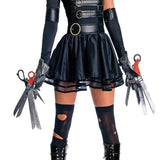 BFJFY Women's Halloween Female Edward Scissorhands Cosplay Costume - BFJ Cosmart
