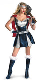 BFJFY Women Halloween Superhero Female Thor Cosplay Dress Outfit - BFJ Cosmart
