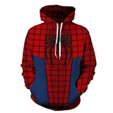 BFJ Marvel Spiderman Hooded Sweater 3D Printing Coat Leisure Sports Sweater Autumn And Winter - BFJ Cosmart