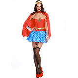 BFJFY Women's Dc Comics Wonder Woman Corset Superhero Costume - BFJ Cosmart