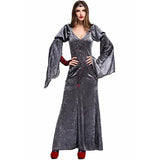 BFJFY Adult Women's Dark Medieval Maiden Halloween Costume - BFJ Cosmart